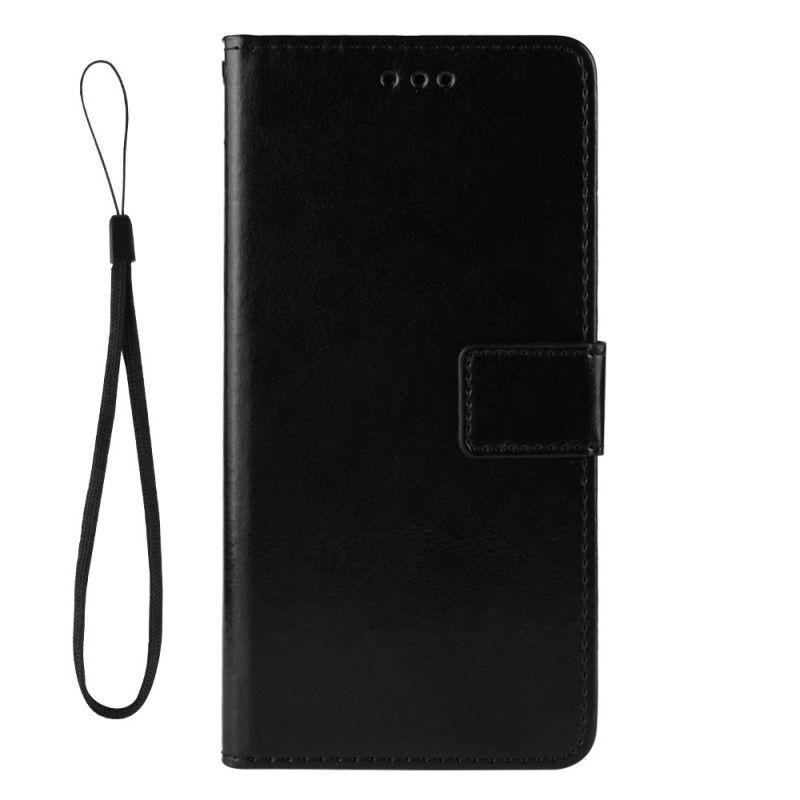 Folio Deksel Til Samsung Galaxy Z Fold 4 Med Kjede Retro Business Strappy