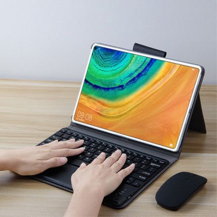 Etui Til Huawei MatePad Pro Ajiuyu Bluetooth-tastatur