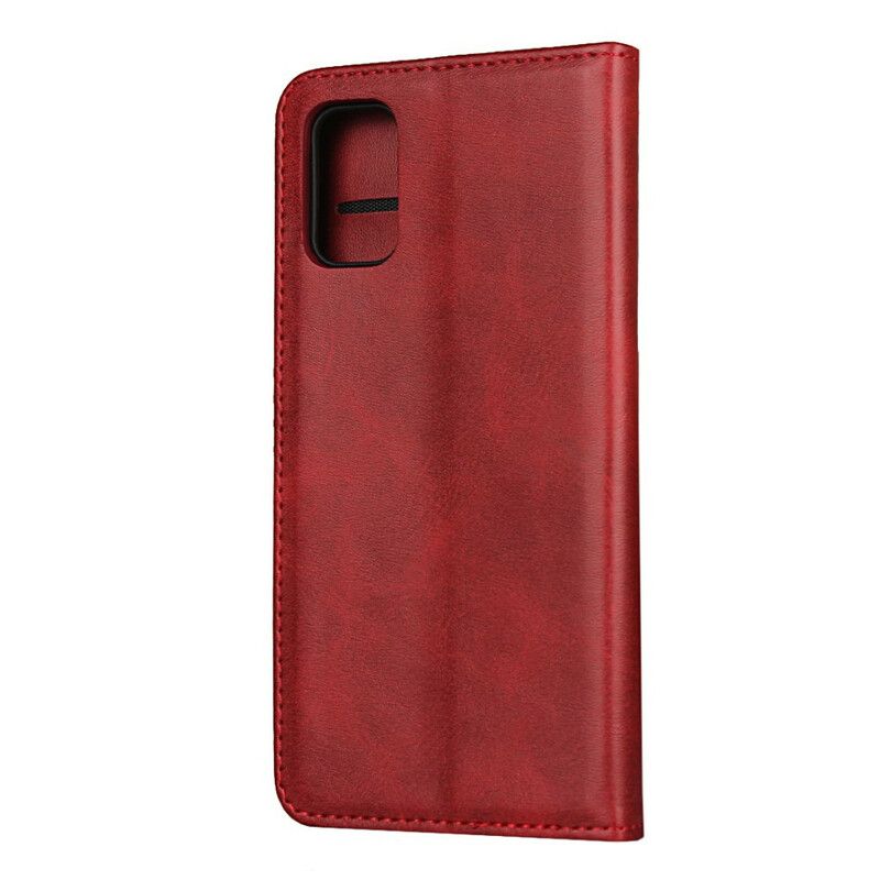 Beskyttelse Deksel Til Samsung Galaxy A41 Folio Deksel Sobriety Leather Style