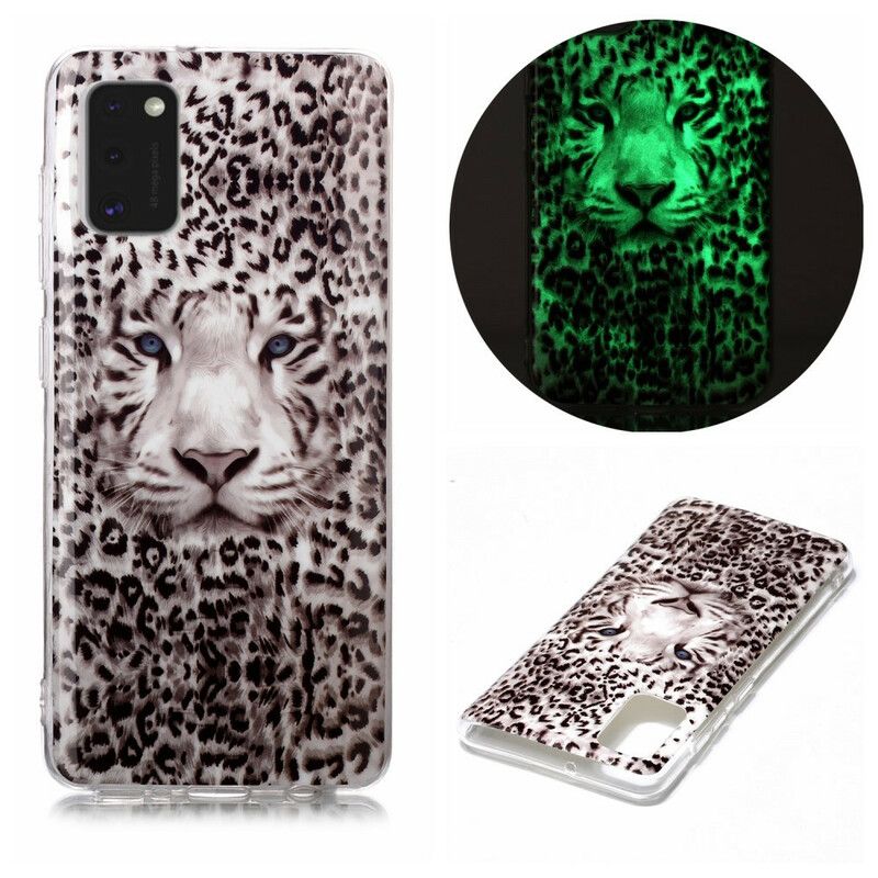 Deksel Til Samsung Galaxy A41 Fluorescerende Leopard