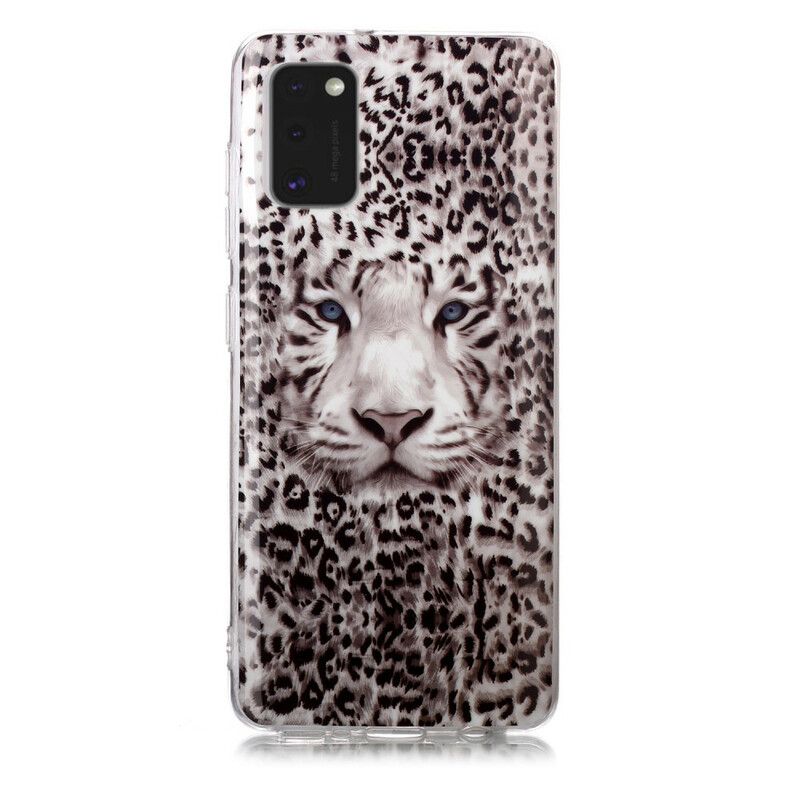 Deksel Til Samsung Galaxy A41 Fluorescerende Leopard