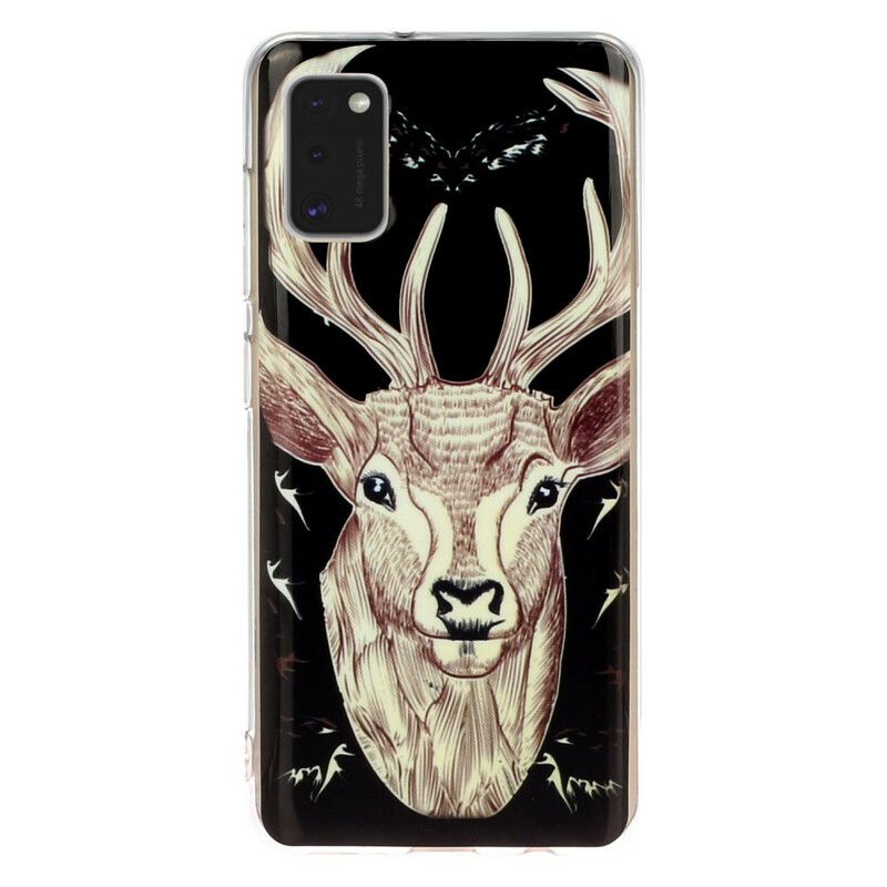 Deksel Til Samsung Galaxy A41 Fluorescerende Majestic Stag