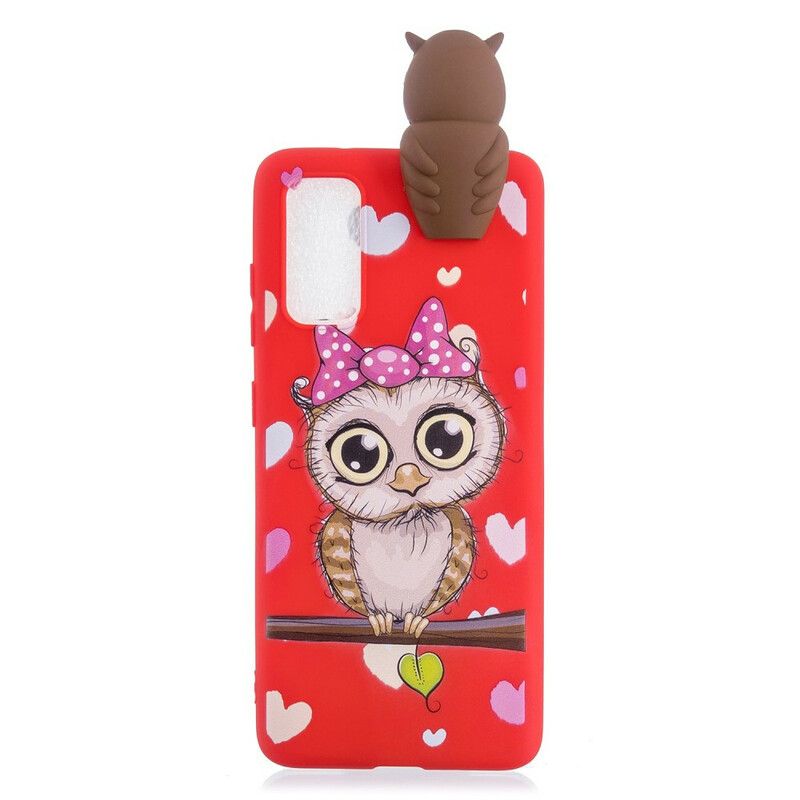 Deksel Til Samsung Galaxy A41 Miss Owl 3d