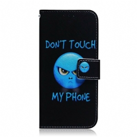Folio Deksel Til Samsung Galaxy A41 Emoji-telefon