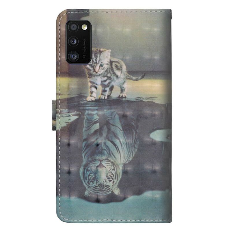 Folio Deksel Til Samsung Galaxy A41 Ernest The Tiger