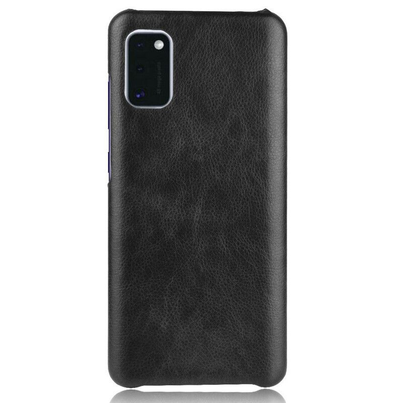 Mobildeksel Til Samsung Galaxy A41 Performance Litchi Leather Effect