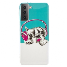 Deksel Til Samsung Galaxy S21 5G Fluorescerende Hund