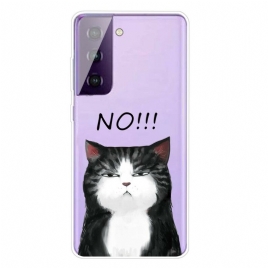 Deksel Til Samsung Galaxy S21 5G Katten Som Sier Nei