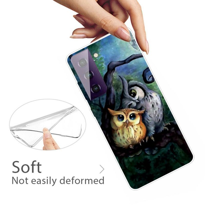 Deksel Til Samsung Galaxy S21 5G Uglemaleri