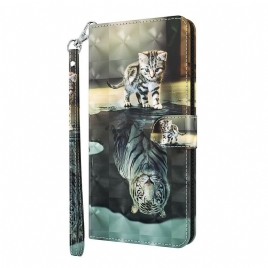 Folio Deksel Til Samsung Galaxy S21 5G Ernest The Tiger