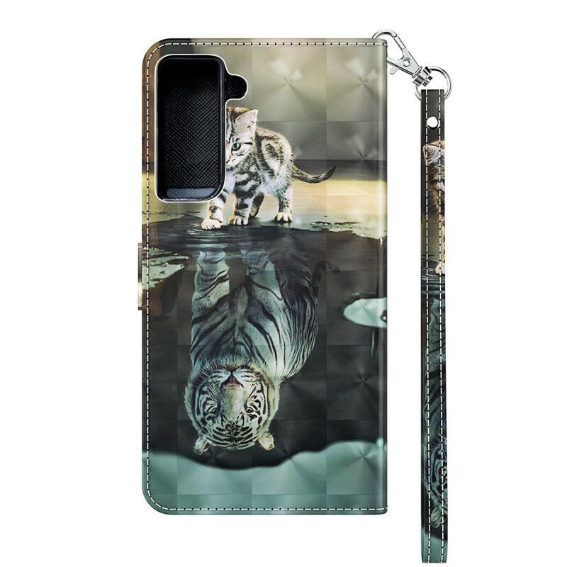 Folio Deksel Til Samsung Galaxy S21 5G Ernest The Tiger