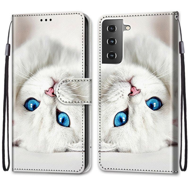 Folio Deksel Til Samsung Galaxy S21 5G De Vakreste Kattene