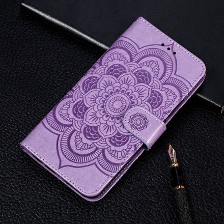 Lærdeksel Til Samsung Galaxy S21 5G Full Mandala