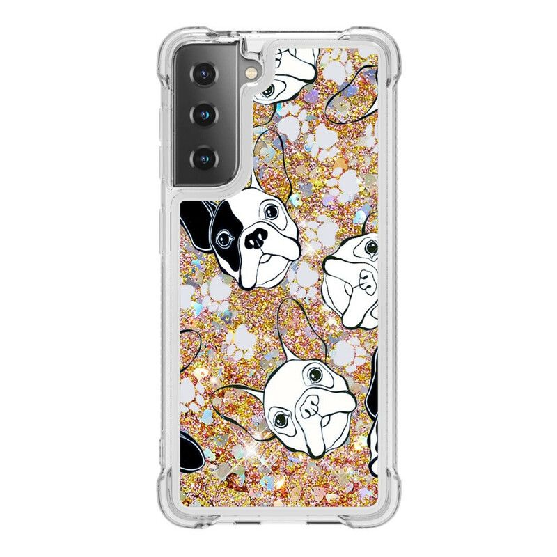 Mobildeksel Til Samsung Galaxy S21 5G Mr Glitter Dog