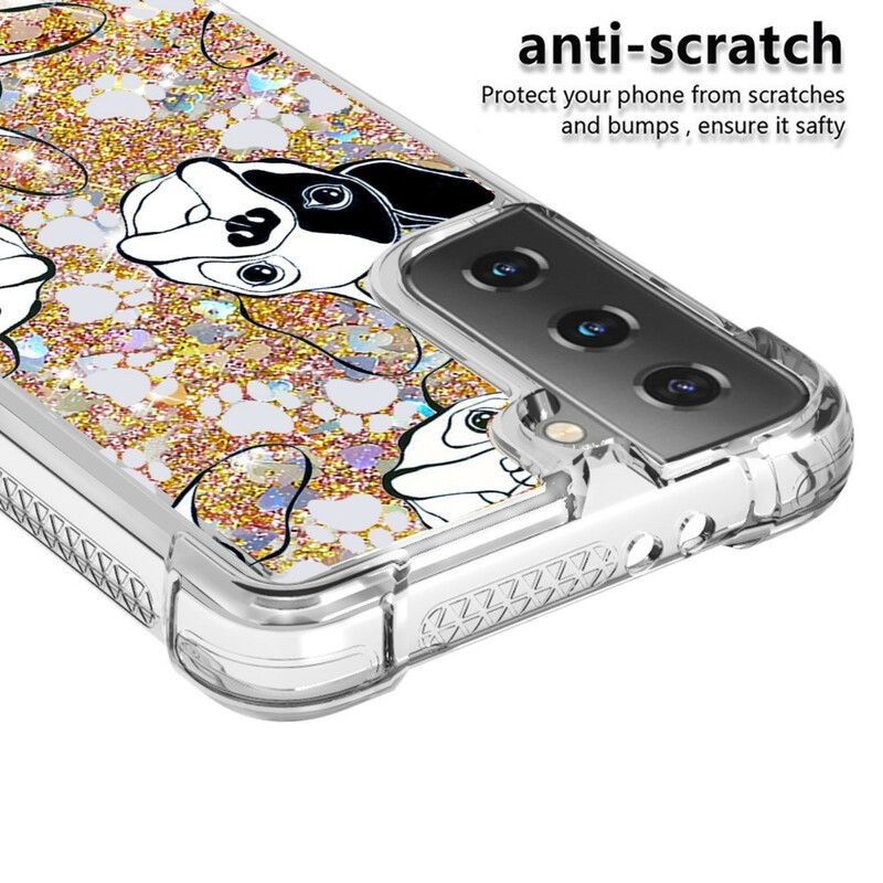 Mobildeksel Til Samsung Galaxy S21 5G Mr Glitter Dog