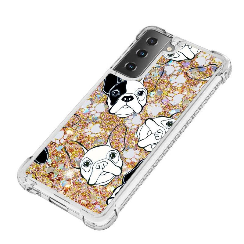 Mobildeksel Til Samsung Galaxy S21 5G Mr Glitter Dog