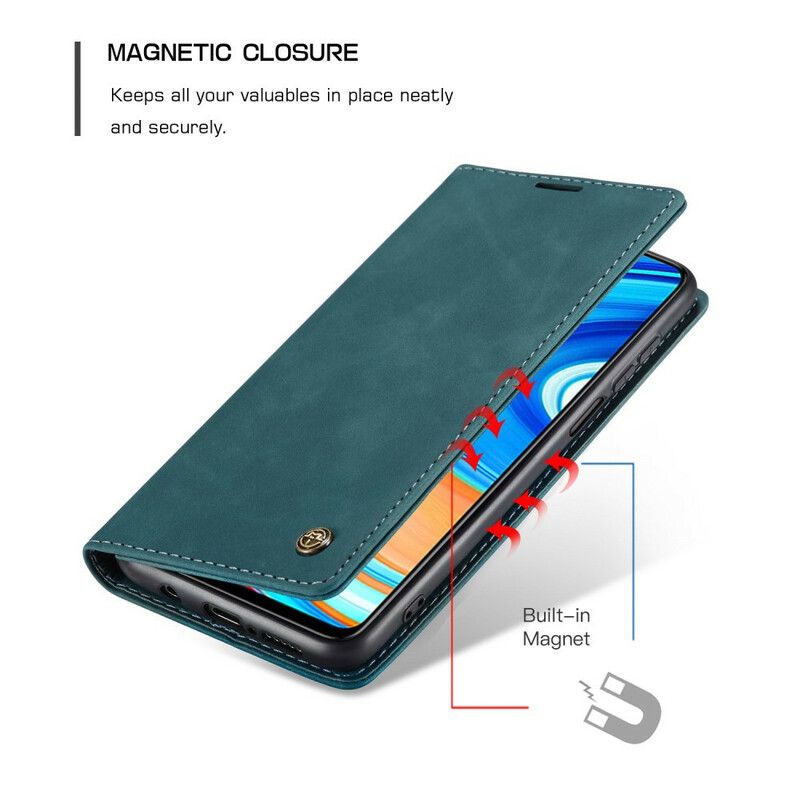 Beskyttelse Deksel Til Xiaomi Redmi Note 9S / Note 9 Pro Folio Deksel Caseme Kunstskinn