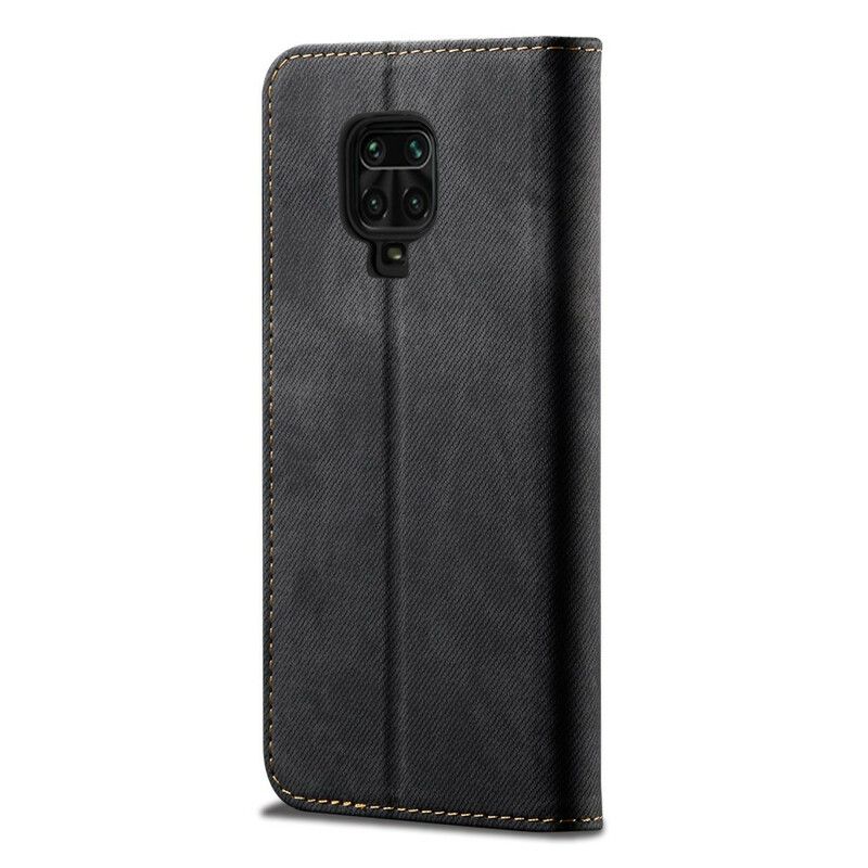 Beskyttelse Deksel Til Xiaomi Redmi Note 9S / Note 9 Pro Folio Deksel Denimstoff