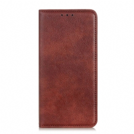 Beskyttelse Deksel Til Xiaomi Redmi Note 9S / Note 9 Pro Folio Deksel Elegance Split Leather