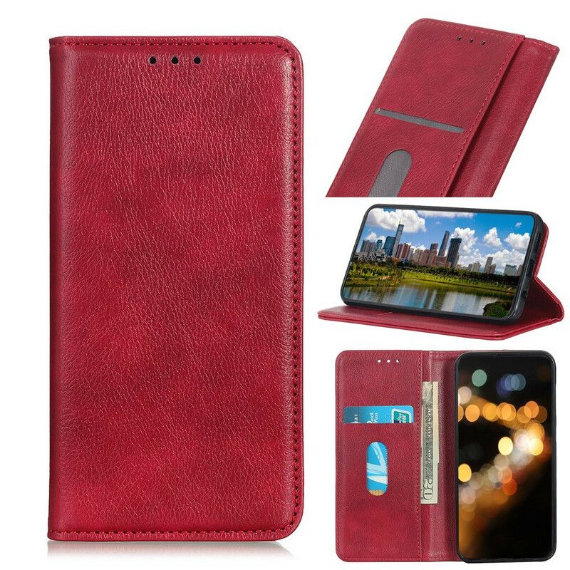 Beskyttelse Deksel Til Xiaomi Redmi Note 9S / Note 9 Pro Folio Deksel Elegance Split Leather