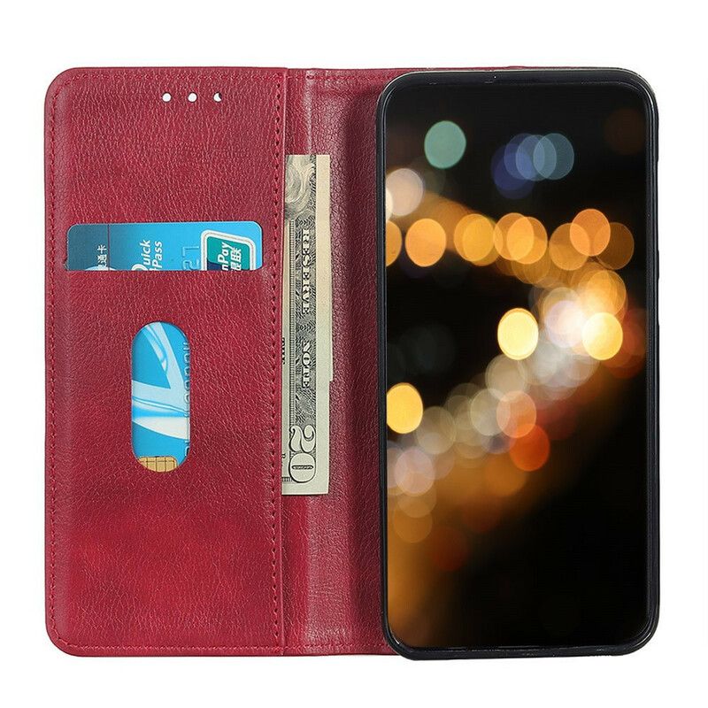 Beskyttelse Deksel Til Xiaomi Redmi Note 9S / Note 9 Pro Folio Deksel Elegance Split Leather