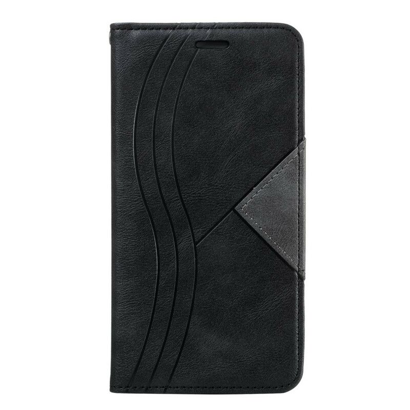 Beskyttelse Deksel Til Xiaomi Redmi Note 9S / Note 9 Pro Folio Deksel Wave Leather Style