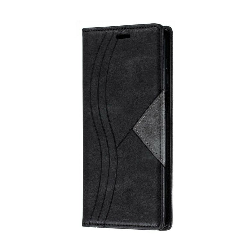 Beskyttelse Deksel Til Xiaomi Redmi Note 9S / Note 9 Pro Folio Deksel Wave Leather Style