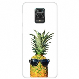 Deksel Til Xiaomi Redmi Note 9S / Note 9 Pro Briller Ananas