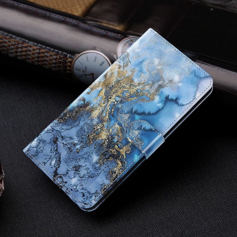 Folio Deksel Til Poco M4 Pro 5G Crazy Marble