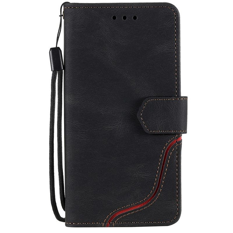 Folio Deksel Til Poco M4 Pro 5G Skin-touch Split Leather