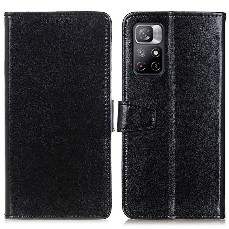 Folio Deksel Til Poco M4 Pro 5G Skinny Leather Effect