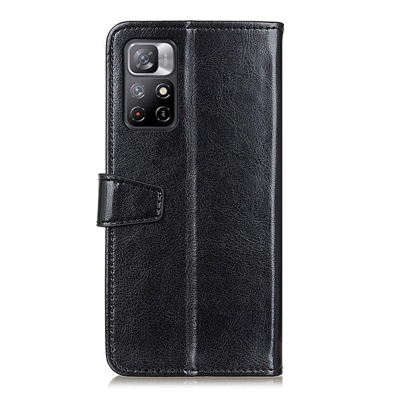 Folio Deksel Til Poco M4 Pro 5G Skinny Leather Effect