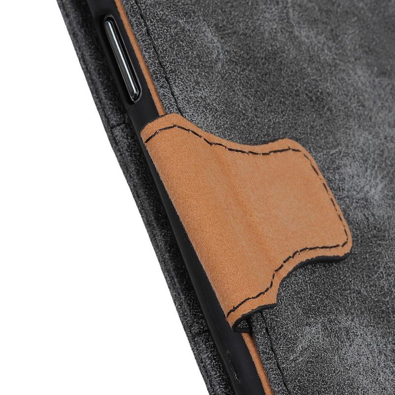 Lærdeksel Til Poco M4 Pro 5G Vintage Split Leather