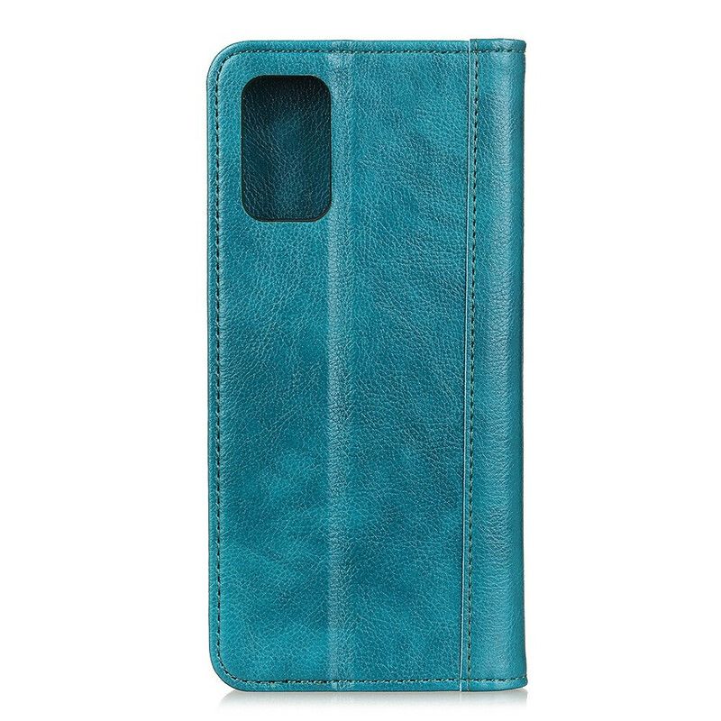 Beskyttelse Deksel Til Samsung Galaxy A52 4G / A52 5G / A52s 5G Folio Deksel Elegance Split Litchi Leather