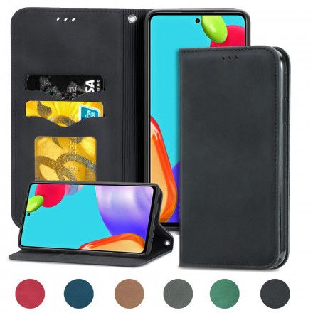 Beskyttelse Deksel Til Samsung Galaxy A52 4G / A52 5G / A52s 5G Folio Deksel Elegant Skinneffekt