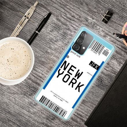 Deksel Til Samsung Galaxy A52 4G / A52 5G / A52s 5G Boardingkort Til New York