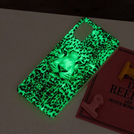 Deksel Til Samsung Galaxy A52 4G / A52 5G / A52s 5G Fluorescerende Leopard