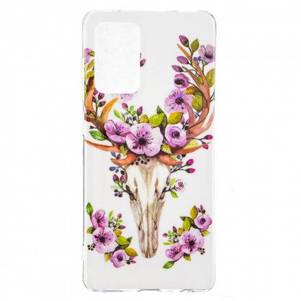 Deksel Til Samsung Galaxy A52 4G / A52 5G / A52s 5G Fluorescerende Majestic Stag