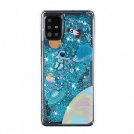 Deksel Til Samsung Galaxy A52 4G / A52 5G / A52s 5G Glitterplass