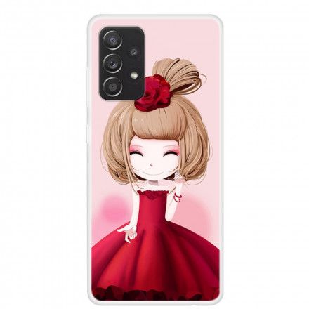 Deksel Til Samsung Galaxy A52 4G / A52 5G / A52s 5G Manga Lady