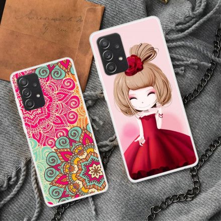 Deksel Til Samsung Galaxy A52 4G / A52 5G / A52s 5G Manga Lady