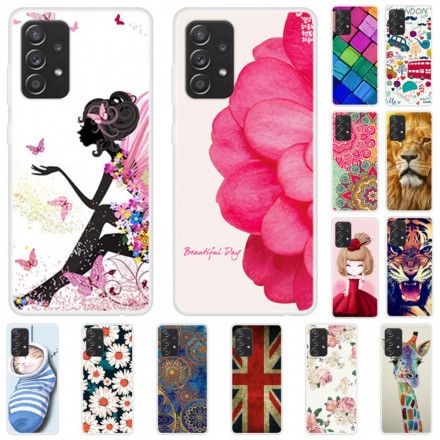 Deksel Til Samsung Galaxy A52 4G / A52 5G / A52s 5G Manga Lady