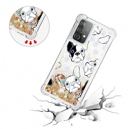 Deksel Til Samsung Galaxy A52 4G / A52 5G / A52s 5G Mr Glitter Dog