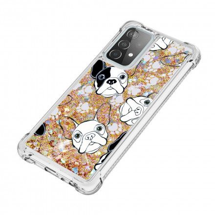 Deksel Til Samsung Galaxy A52 4G / A52 5G / A52s 5G Mr Glitter Dog