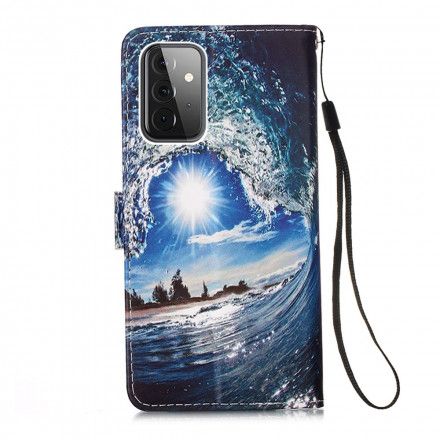 Folio Deksel Til Samsung Galaxy A52 4G / A52 5G / A52s 5G Kiff The Wave