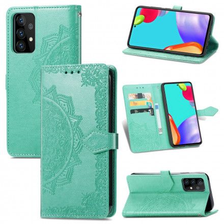 Folio Deksel Til Samsung Galaxy A52 4G / A52 5G / A52s 5G Middelaldermandala