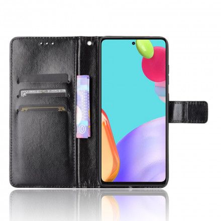 Folio Deksel Til Samsung Galaxy A52 4G / A52 5G / A52s 5G Plinkende Kunstskinn