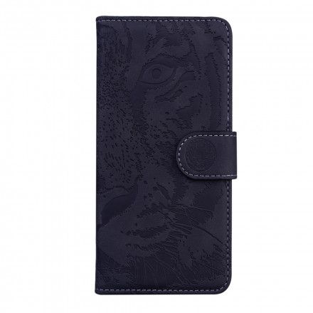 Folio Deksel Til Samsung Galaxy A52 4G / A52 5G / A52s 5G Tiger Face Print