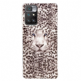 Deksel Til Xiaomi Redmi 10 Fluorescerende Leopard