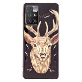 Deksel Til Xiaomi Redmi 10 Fluorescerende Majestic Stag